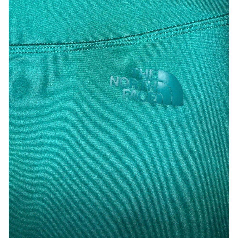 The North Face Hatha Capri Leggings Women's Size L Conifer Teal Gorpcore EUC - Picture 4 of 6